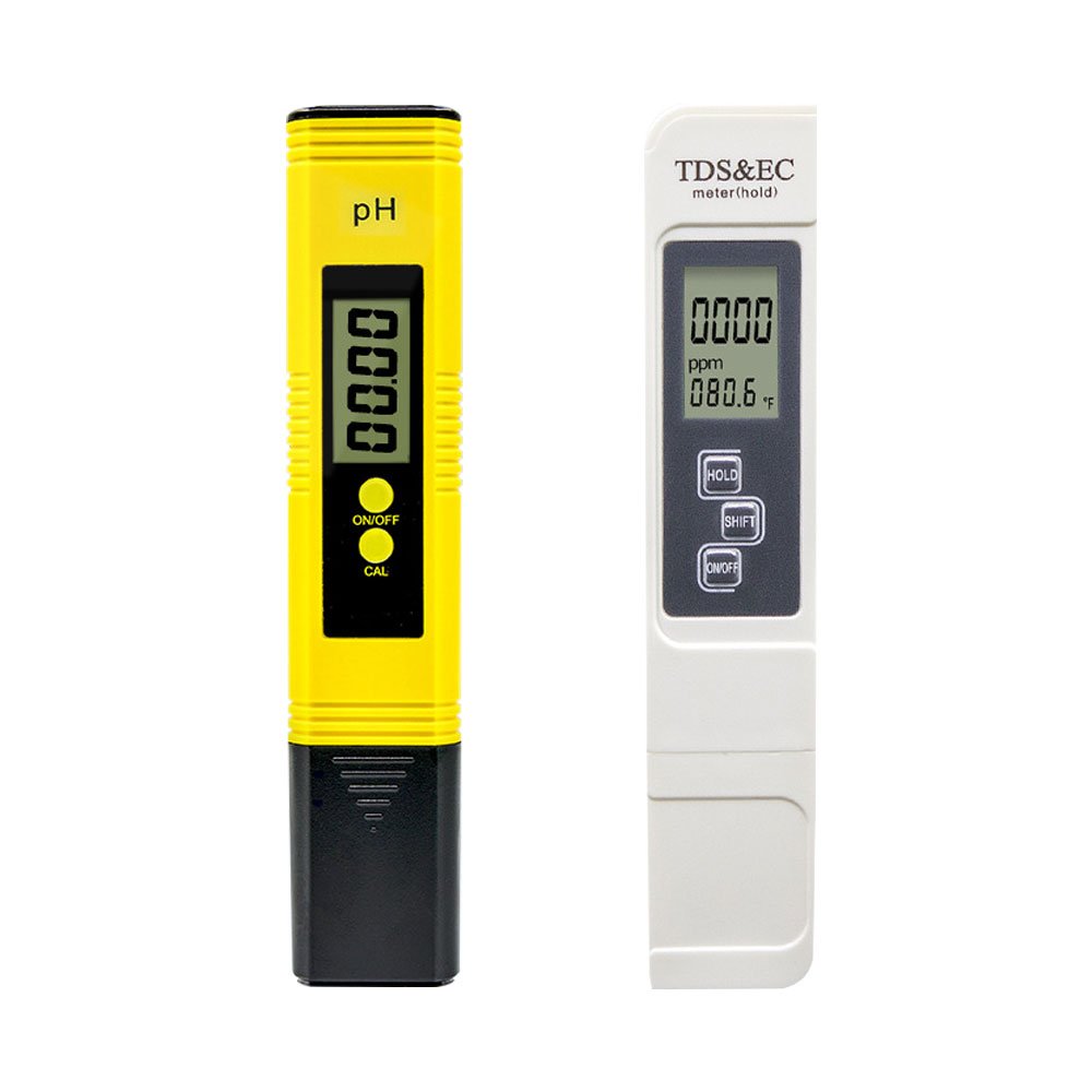 LCD Digital PH Water quality Pen Pocket Portable TDS Temp Tester PH Meter with ATC For Water