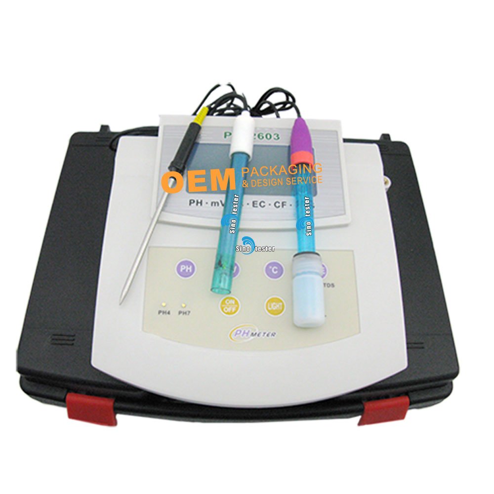 Ec Cf Temp Orp Meter Digital Water Tds Tester Ph Meter Sensor