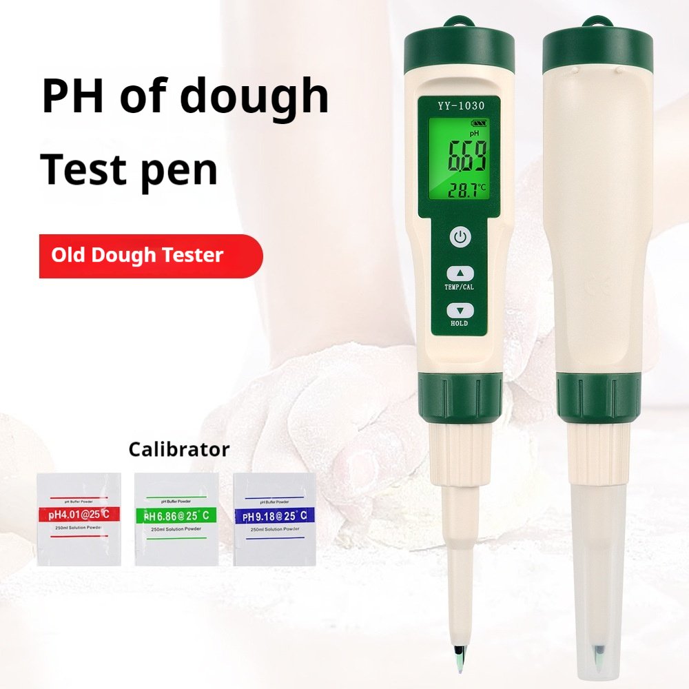 Digital pH Meter for Food Testing Ideal for Cheese Cosmetics Meat and Dough Analysis