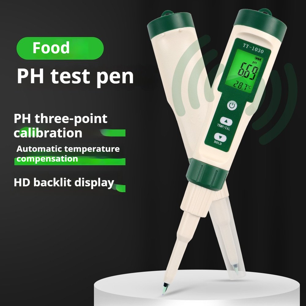 Digital pH Meter for Food Testing Ideal for Cheese Cosmetics Meat and Dough Analysis