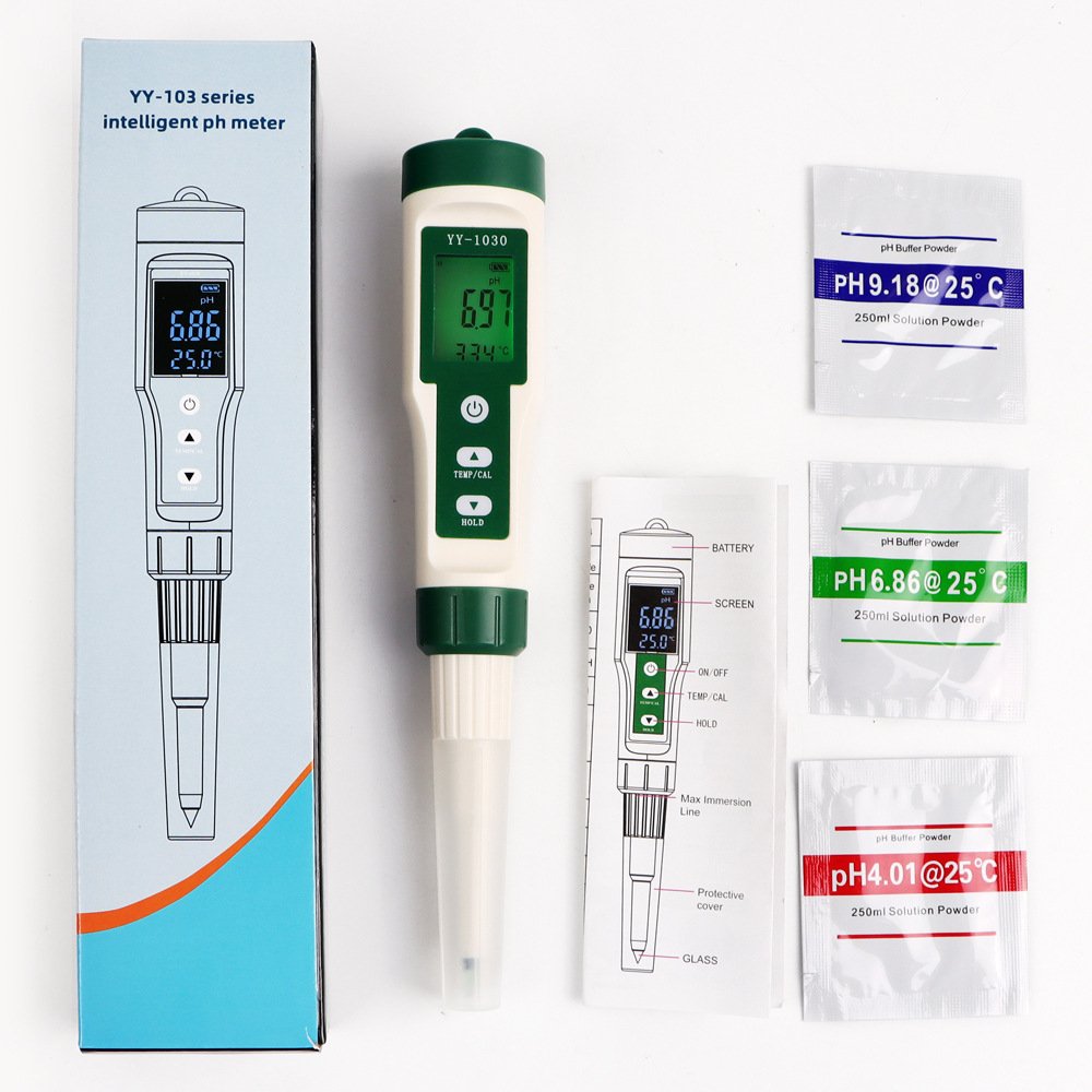 Digital pH Meter for Food Testing Ideal for Cheese Cosmetics Meat and Dough Analysis