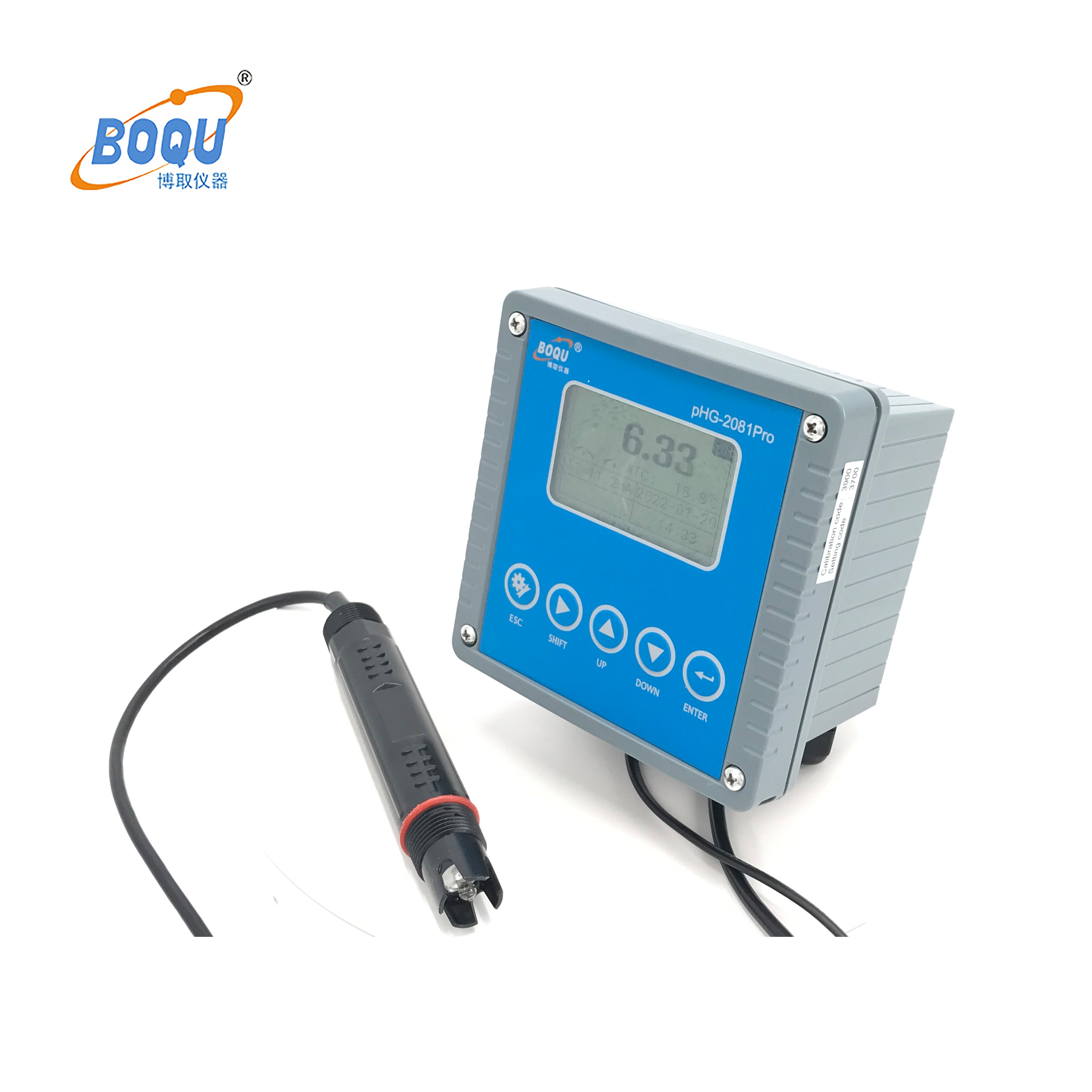 Industrial pH Sensor PH8012 with Tem Compensation