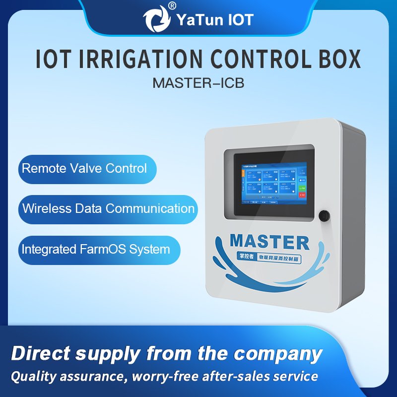 Wireless 4G GSM WiFi LoRa transmission remote control irrigation system smart irrigation control box staggered farm irrigation
