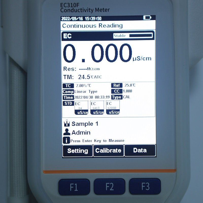 Portable Conductivity Meter for Industrial Laboratory Use OEM Customizable