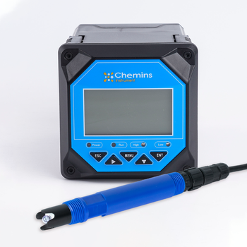 industrial four point probe online ph orp ec conductivity meter controller