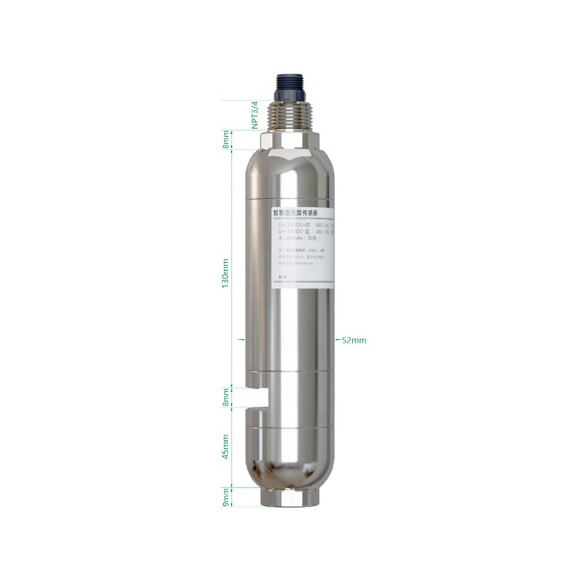 Water Sensor Supplier Online Water Analyzer RS-485 MODBUS 4...20mA Chromaticity Sensor for Water Test
