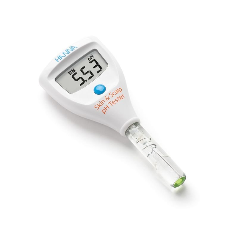 HANNA HI981037 HALO2 Wireless pH Tester for Skin & Scalp with built-in specialized electrode