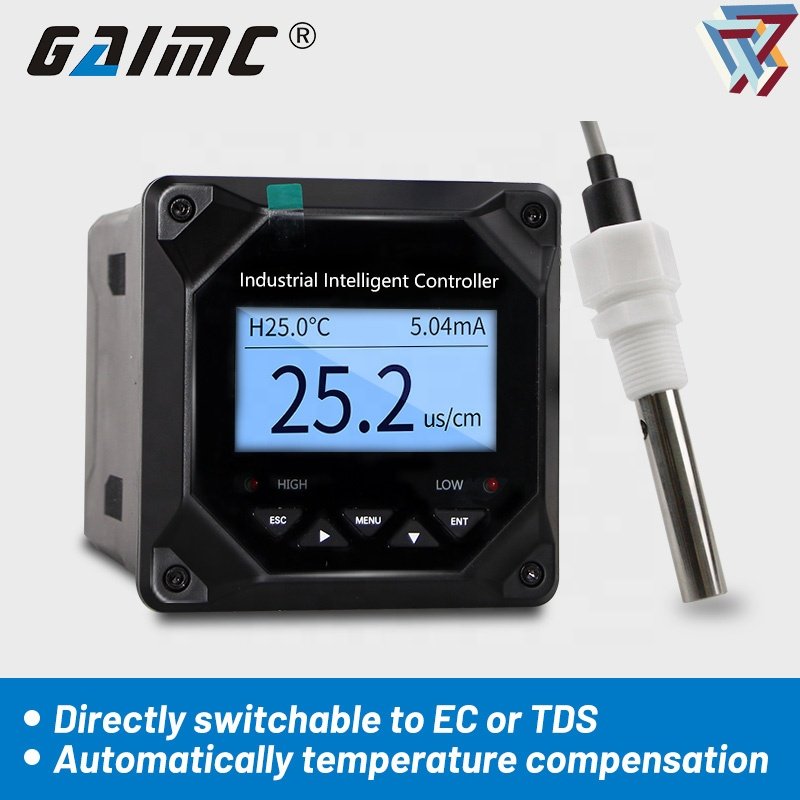 GWQ-EC200 waste water electrical conductivity meter with probe