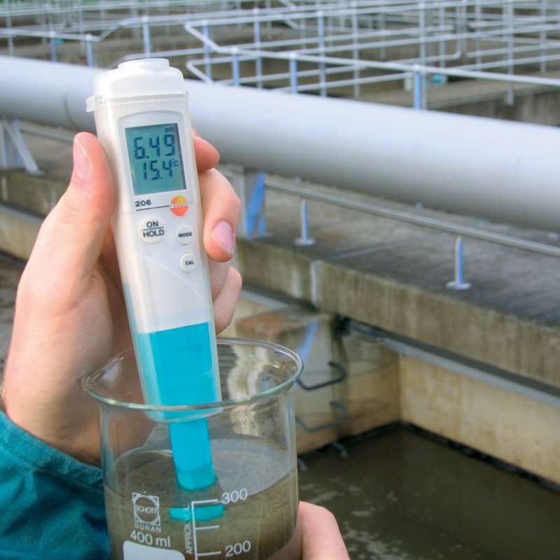 Testo 206 pH1 High-precision PH meter water quality pH tester