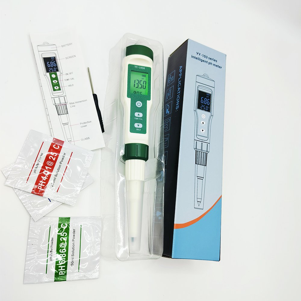 Portable Electronic PH Test Pen Backlight Display Food Grade Meter for Cheese Meat Fruit Test Instruments