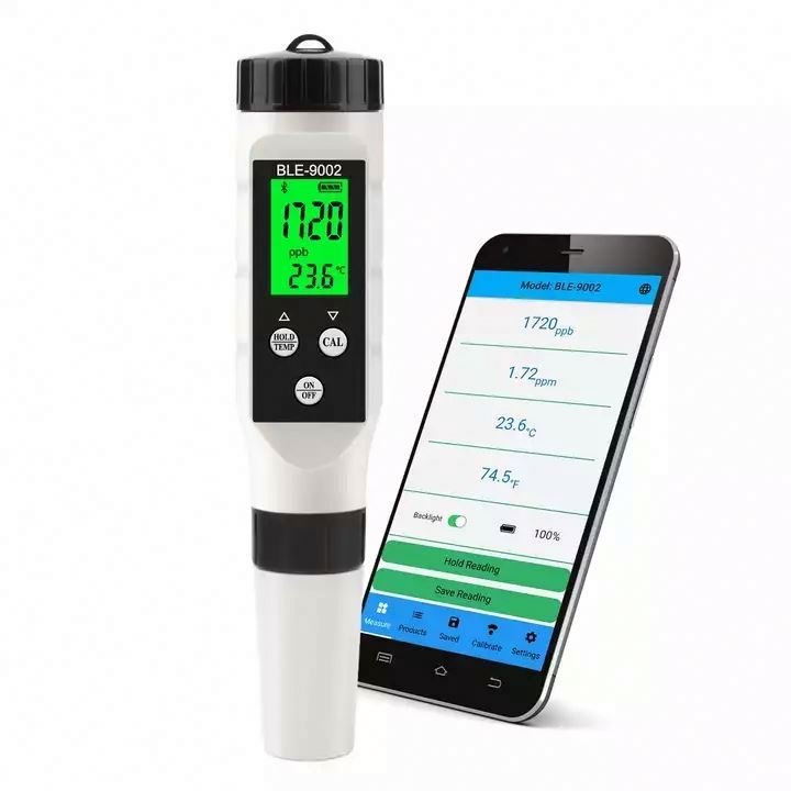 PH Meter Digital laboratory soil ph meters PH H2 Temperature Meter 0.01 High Precision Water Quality Monitor Tester