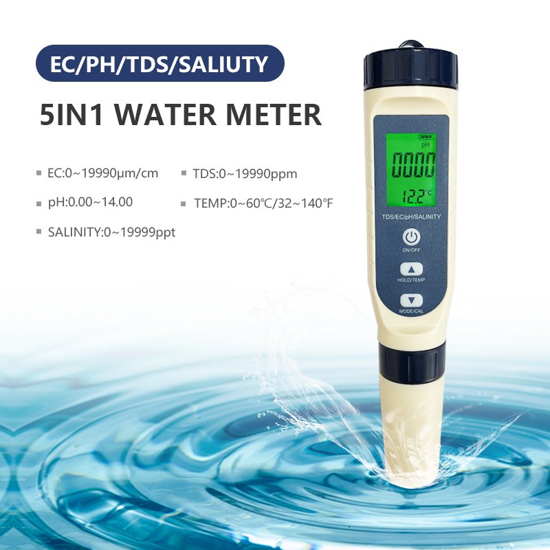 Multi-parameter Monitor Pen Type Ph Meter Ph/ec/tds/salt/temp Water Quality Meters