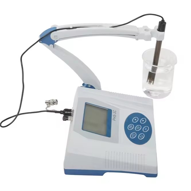 Digital PH meter PHS-3C high precision PH tester laboratory equipment Benchtop desktop LCD screen with backlight