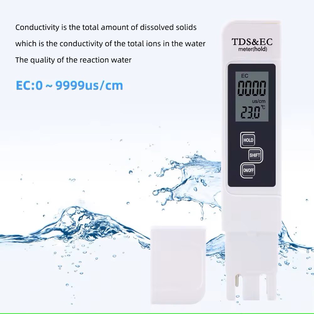 Good Quality Digital Pen Type TDS & EC Meter Multifunction Water Quality Tester