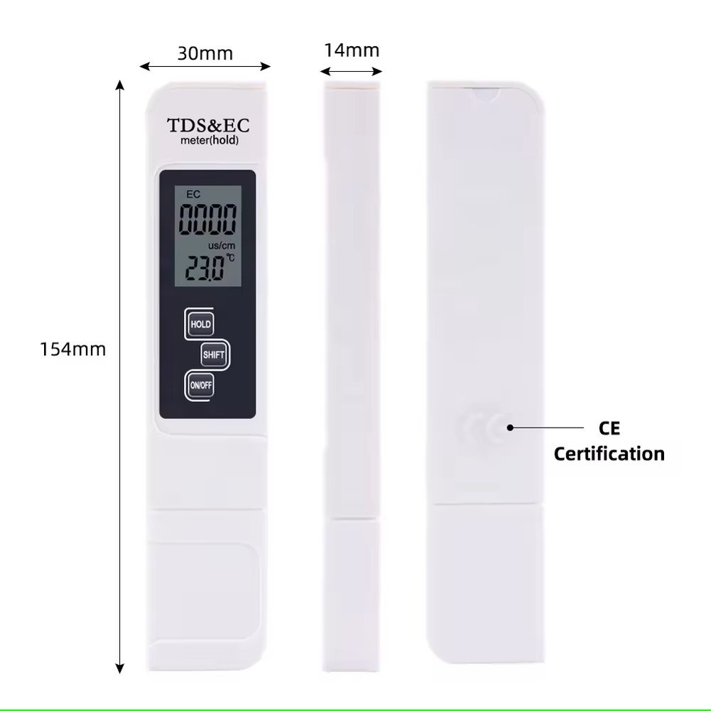 Good Quality Digital Pen Type TDS & EC Meter Multifunction Water Quality Tester