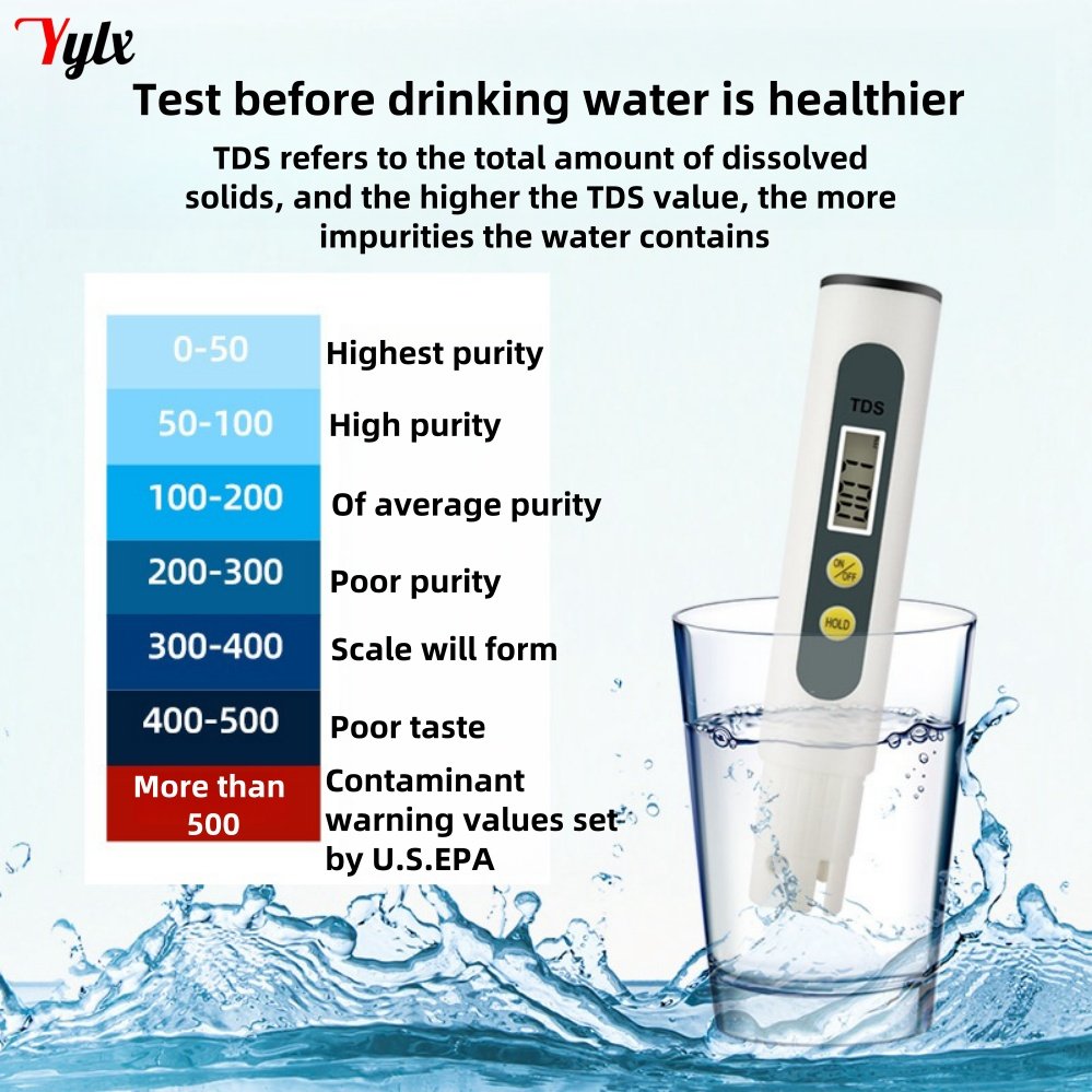 Stock Available tds Test Pen 0-9990ppm Tds Meter pen Type PPM Aquarium Filter Water Quality Test for Home