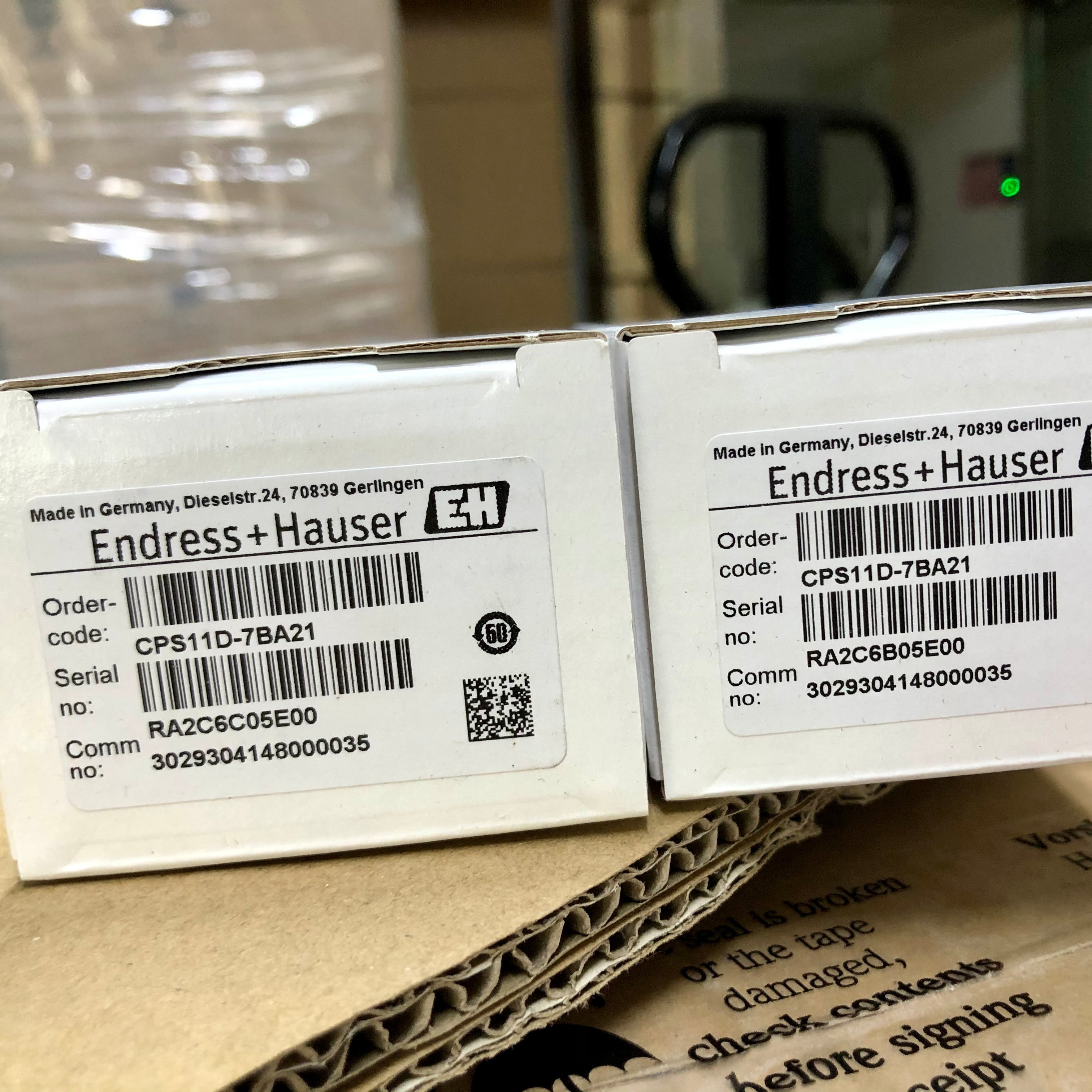 Endress Hauser/ Digital pH sensor Orbisint CPS11D-7BA21 Memosens glass electrode/pH meter low price