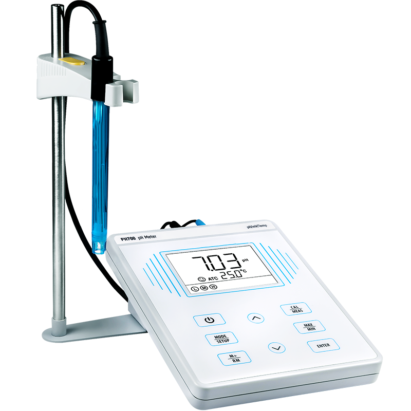 USA/NIST Calibration Solutions PH700 Table Top IP54 Cheap pH Meter
