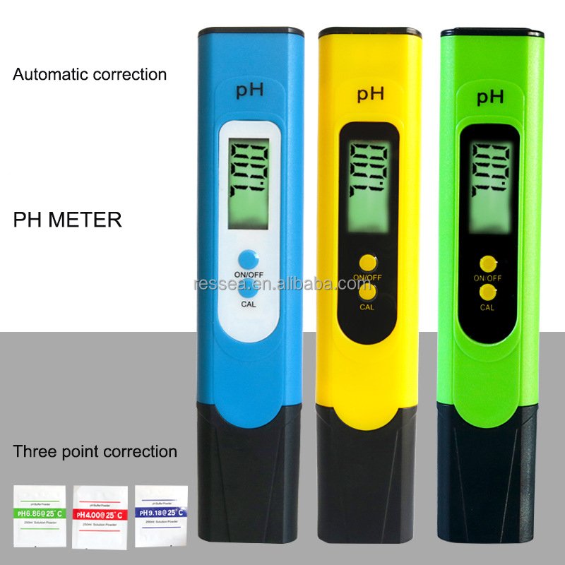 Best price Portable 3 in 1 983 water quality test pen EC/PH temperature multi-function conductivity and battery pH meter