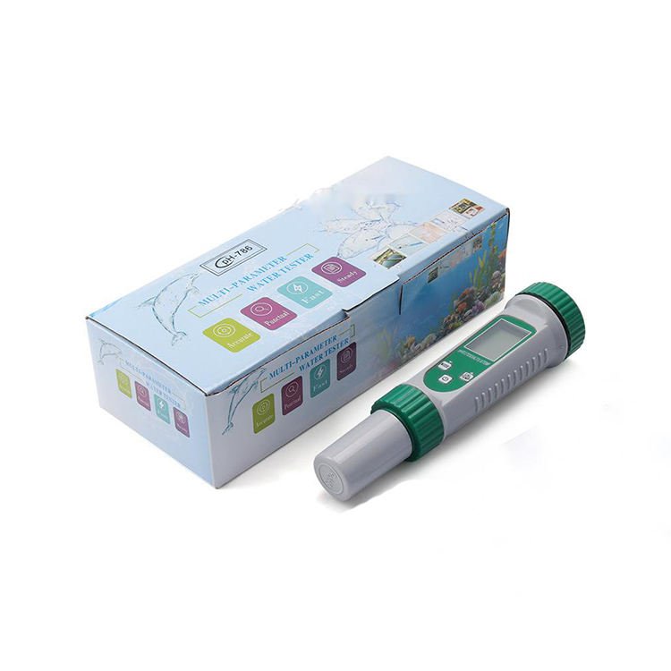 6 in 1 Multifunctional PH/EC/TDS/SALT/S.G/TEMP Water Meter high accuracy ph meter tds ec tester
