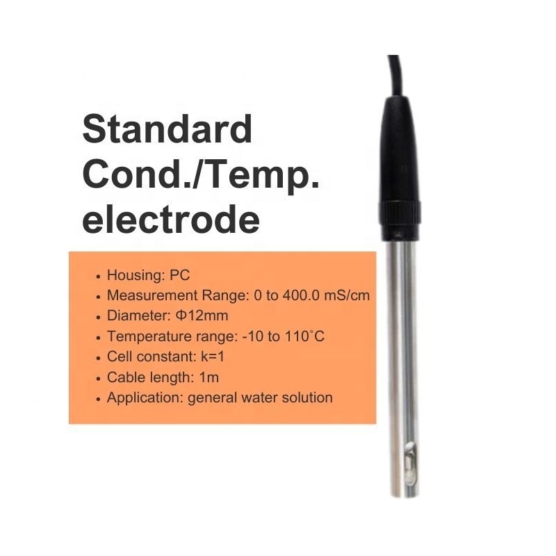 Basic Benchtop Conductivity Meter Kit With Data Hold ATC Function CE Certified Can Be Used As Portable EC Analyzer TDS Meter