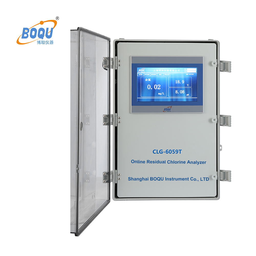CLG-6059T Swimming Pool Disinfection Water Quality Integrated Online pH Temperature Residual Chlorine Meter