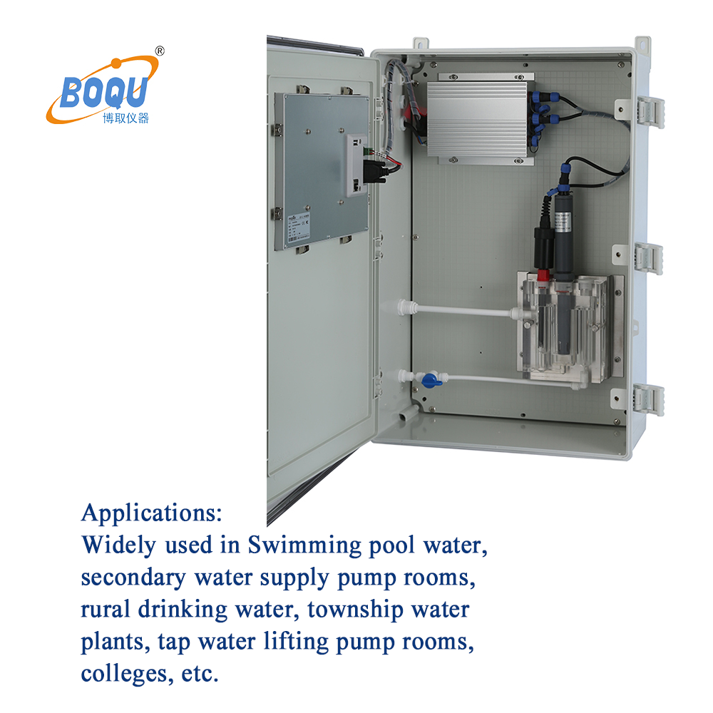 CLG-6059T Swimming Pool Disinfection Water Quality Integrated Online pH Temperature Residual Chlorine Meter