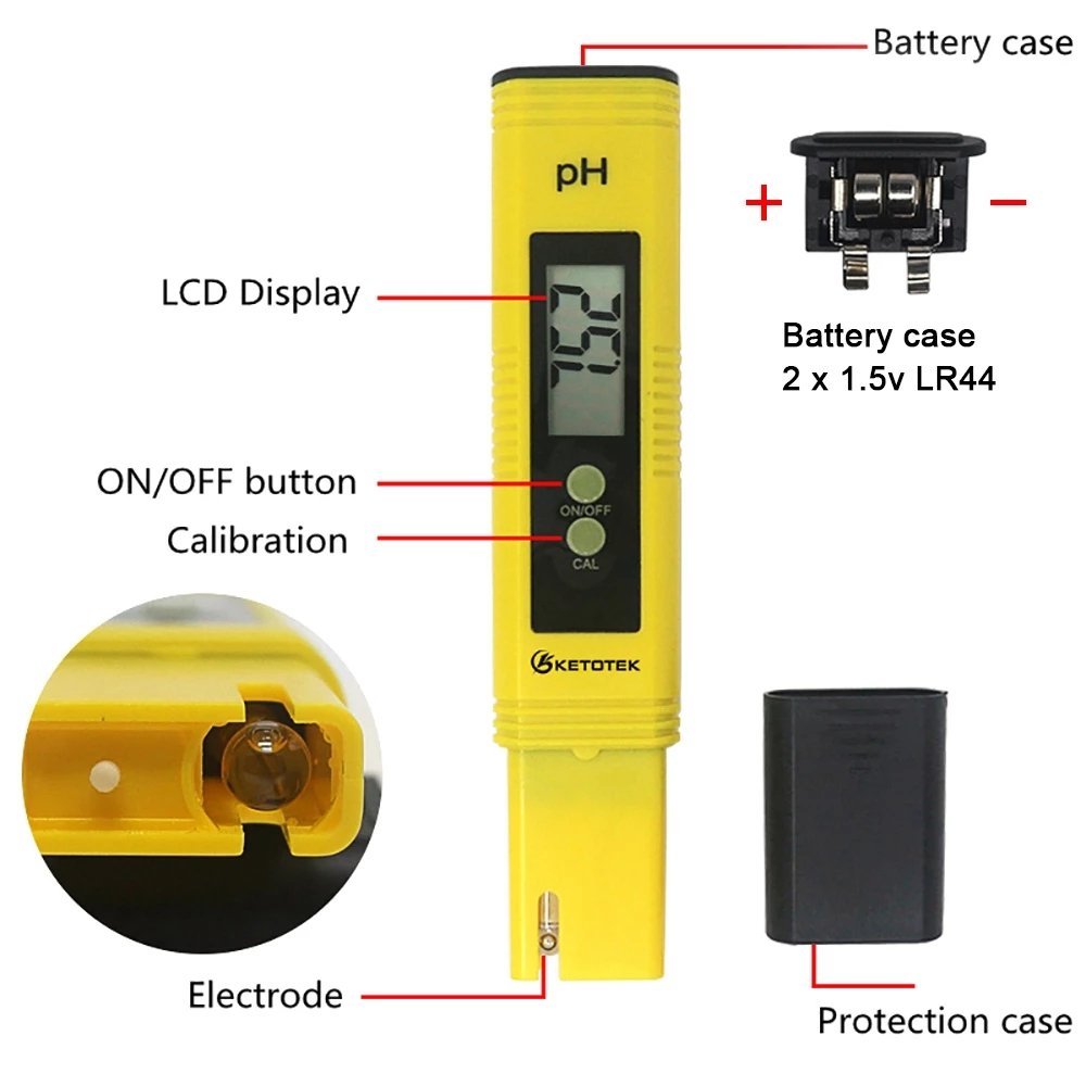digital water quality tester 0-14 PH meter 0-9999 ppm TDS meter combo
