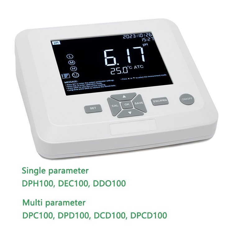 Electrochemistry Meters Laboratory Environmental Testing Kit Multiparameter Digital Electrode Conductivity DO Tester pH Meter