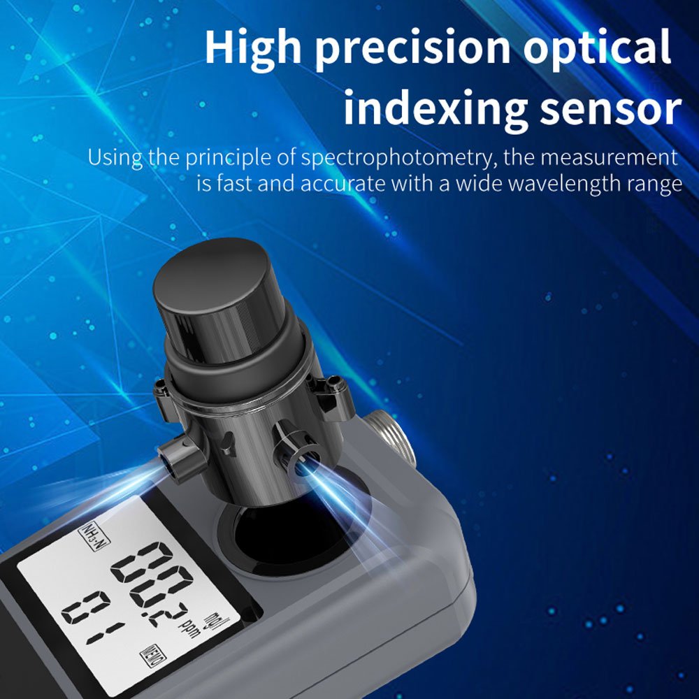 Water quality tester Meter detector AE86061 Dissolved oxygen temperature PH nitrite ammonia nitrogen measure analyzer