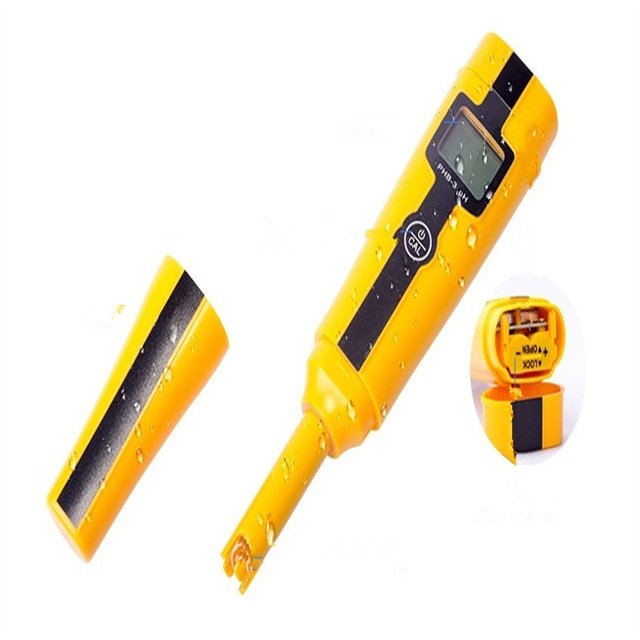 PHB-3 ph test pen ph tester pH meter portable acidity meter waterproof low voltage warning