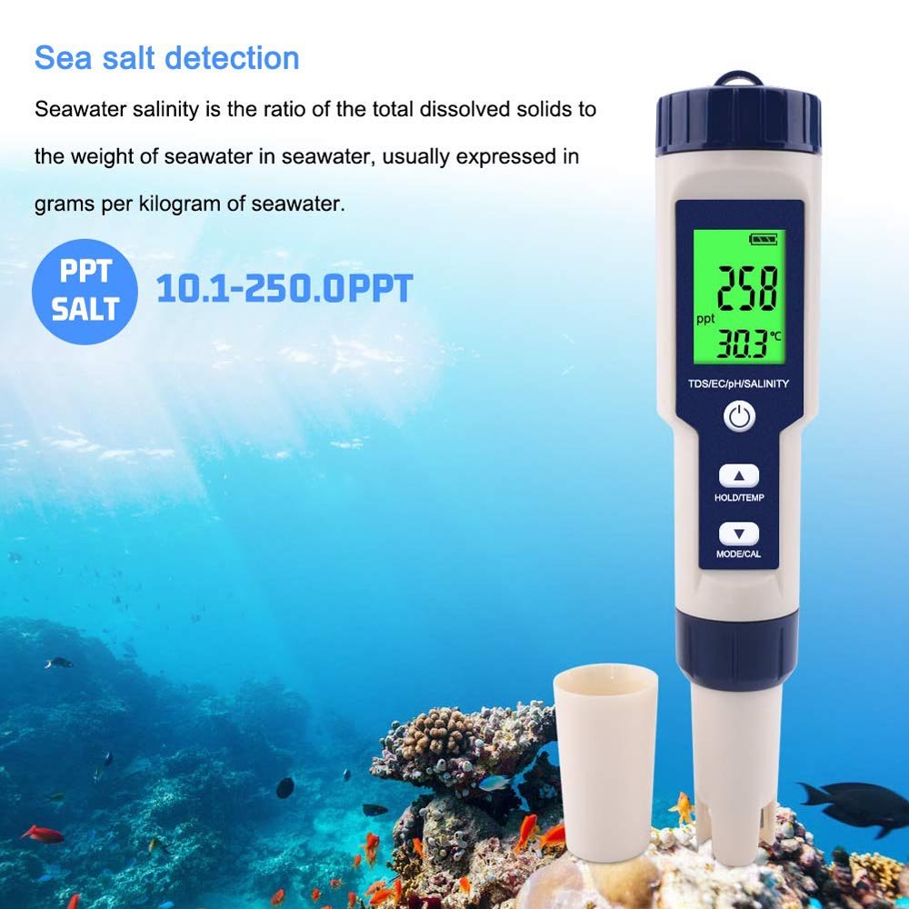 AZ-8403 Dissolved Oxygen Meter Freshwater Aquaculture Water Quality Tester AZ8403