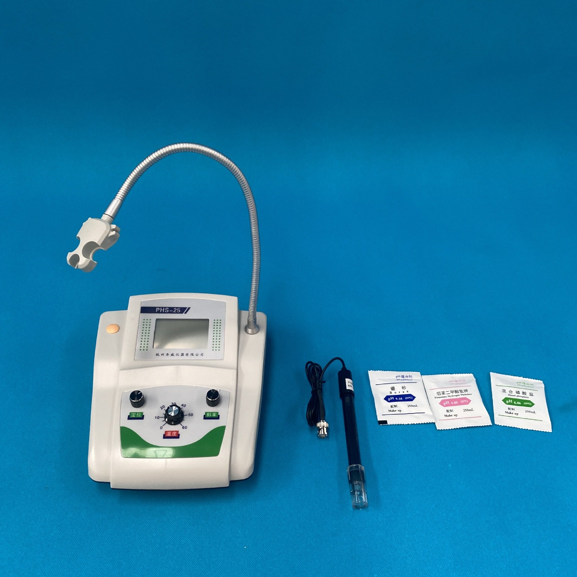 Intelligent Three-point automatic calibration LED display Industry, agriculture, scientific research Bench ph meterPHS-25
