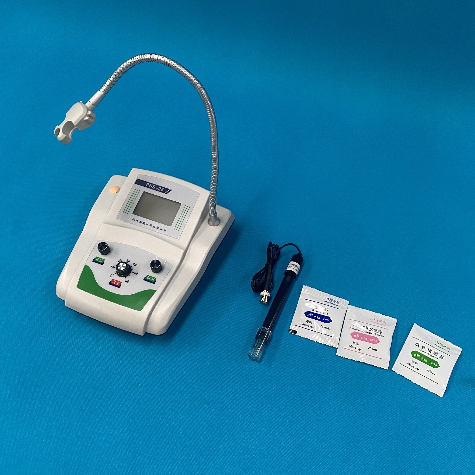 Intelligent Three-point automatic calibration LED display Industry, agriculture, scientific research Bench ph meterPHS-25