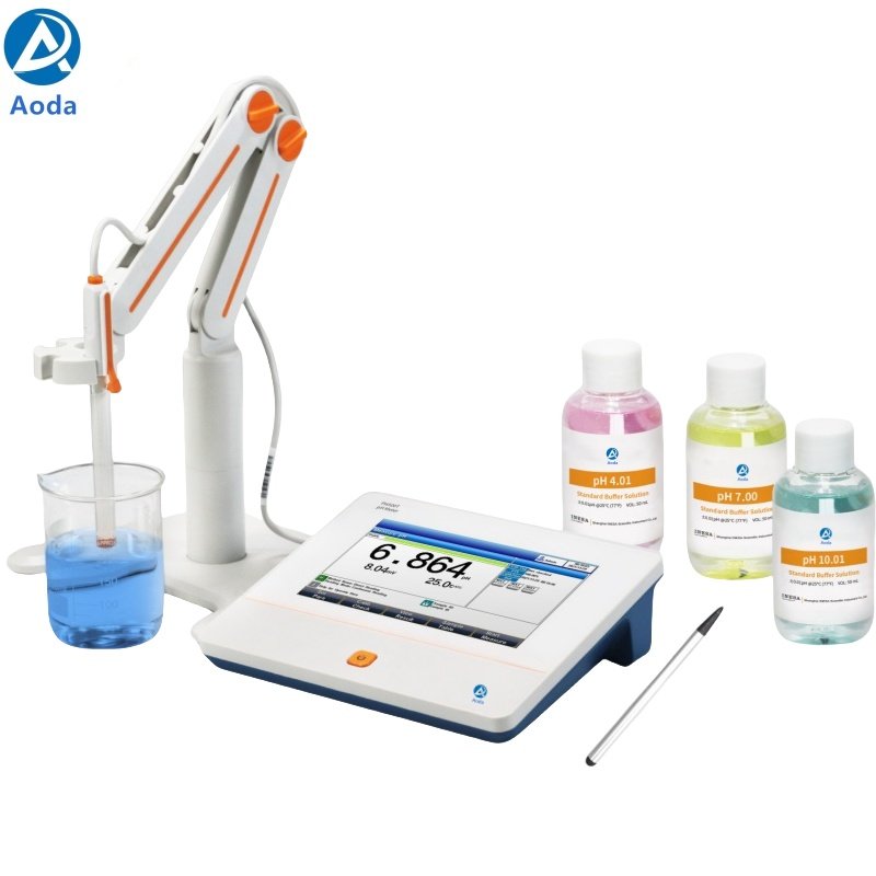 Aoda PH500T Laboratory water quality analysis blood urine soil pH value test ATC pH Meter