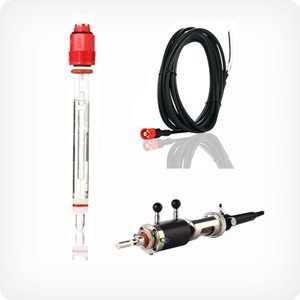 PH5806 High Temperature 0-130 Degree Celsius boiler pH Replacement Probe Electrode Sensor for Water Food beverage