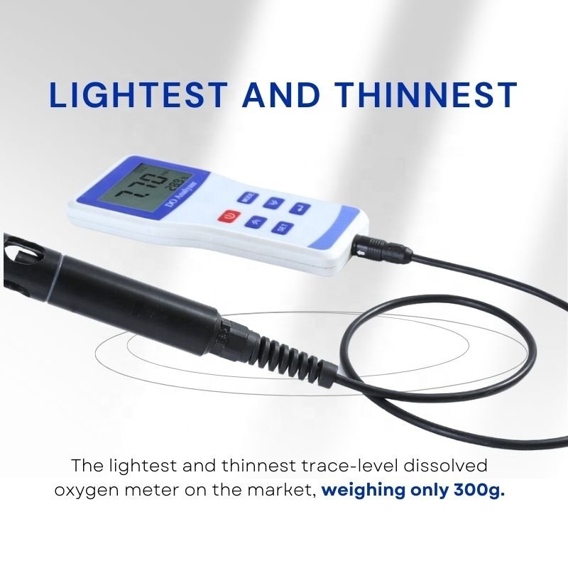 Do Meter Portable Polarography Galvanic Trace Level 0.01PPB Dissolved Oxygen Meter Kit With ATC For Boiler Semiconductor