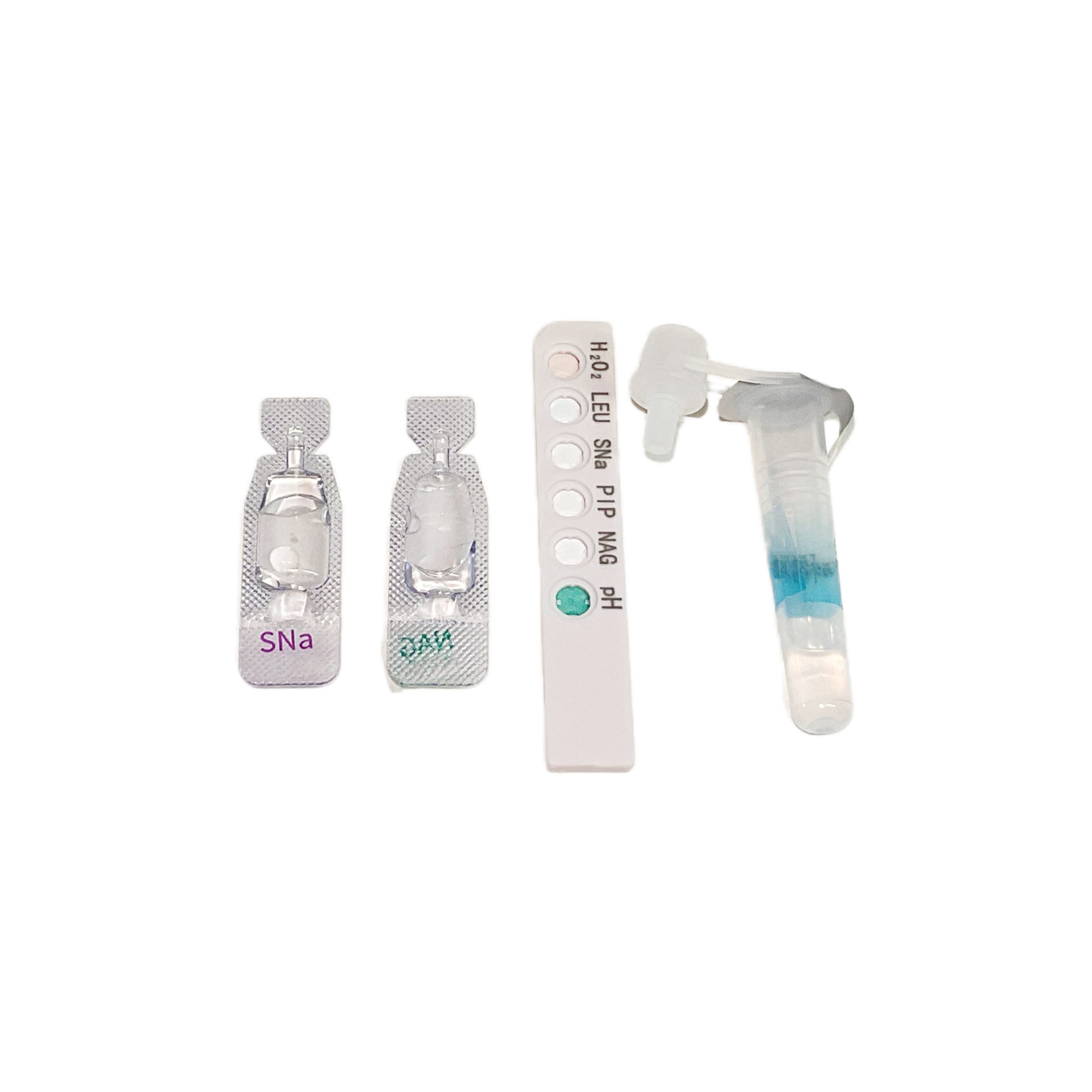 SIX in ONE Plastic Vaginal PH Test Meter Infection and Strip Test for Vaginitis Detection
