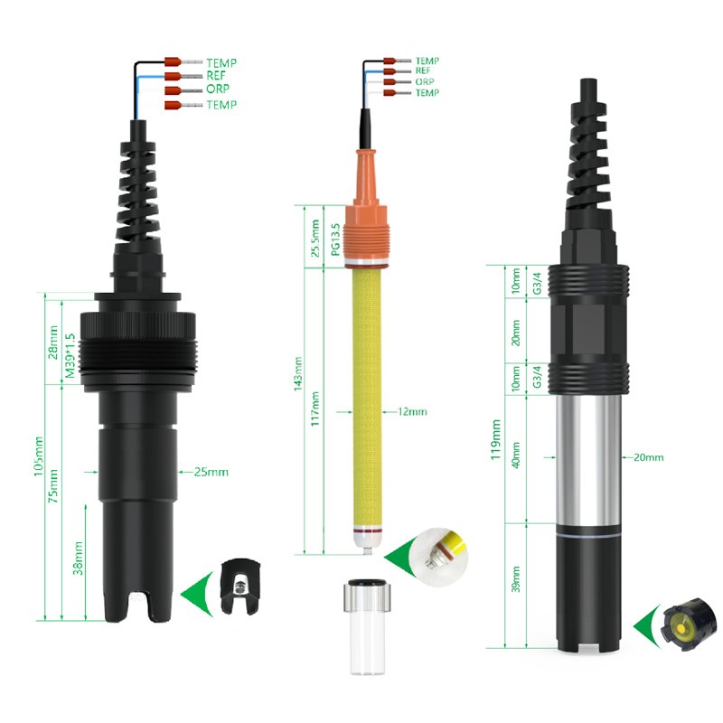 Water Sensor Supplier Online Water Analyzer RS-485 MODBUS 4...20mA Ozone Sensor for Drinking Water Test