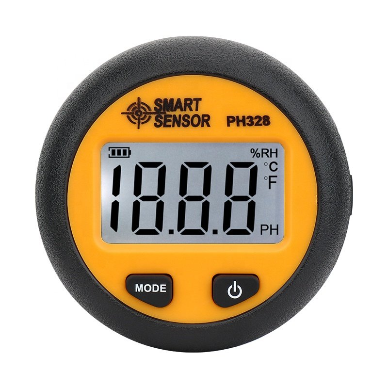 Smart Sensor PH328 Digital Soil PH Meter Plant Flower Agriculture Orchard PH Value Tester with Temperature Moisture Measurement