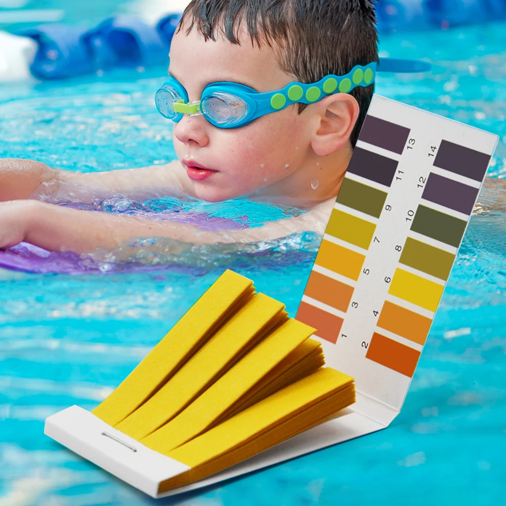 Factory Quick PH Test Strips Saliva Urine Water Soil Pool Tank Testing Full Range 1-14 PH Meter lab PH Test Paper Strip