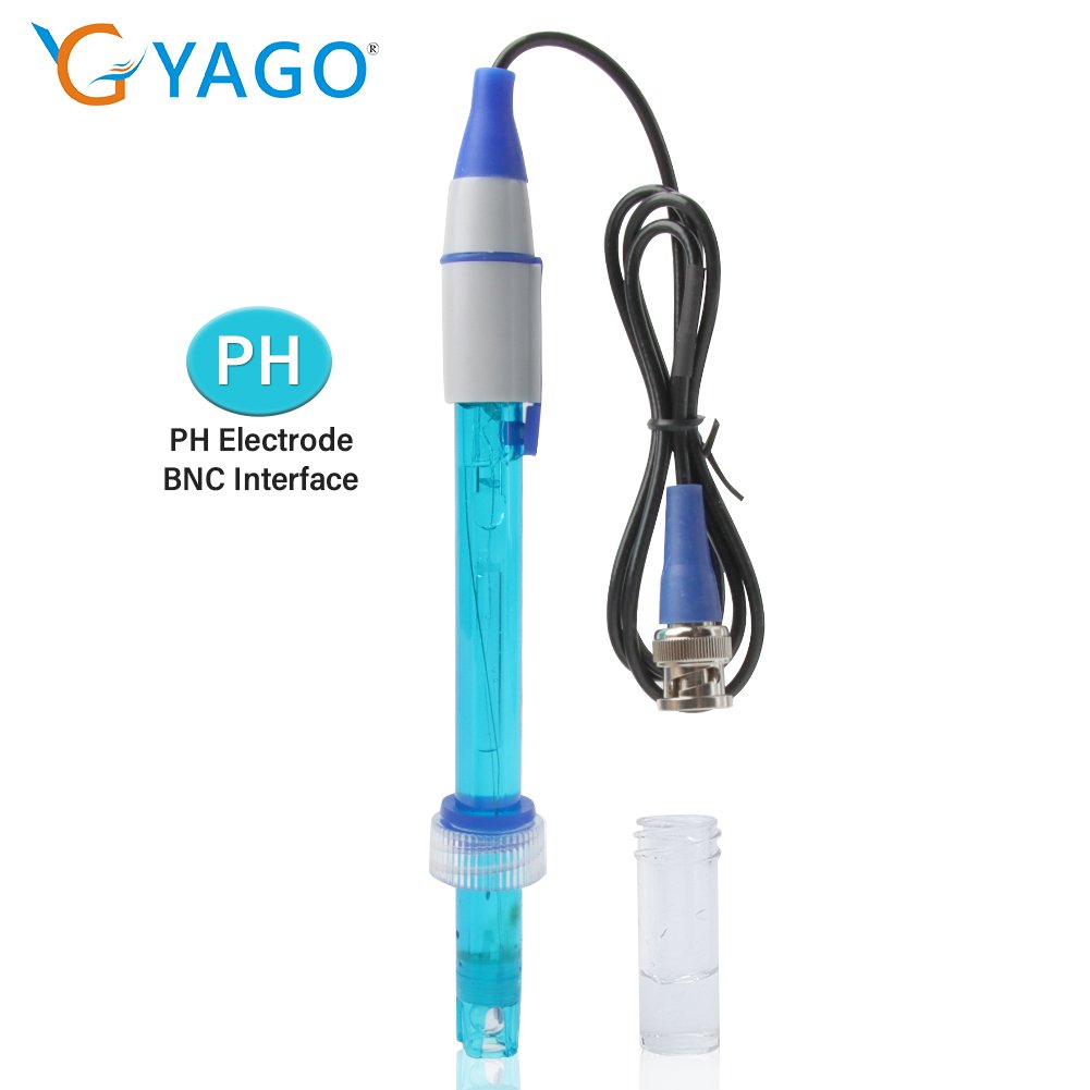 BNC interface 0-14 PH Tester Laboratory Composite Hydroponic Accessories Meter Sensor Electrode Ph Probe