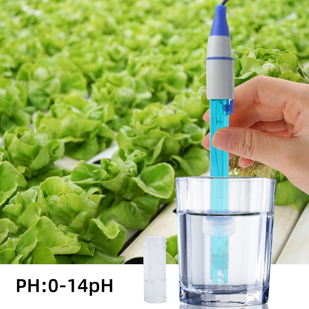 BNC interface 0-14 PH Tester Laboratory Composite Hydroponic Accessories Meter Sensor Electrode Ph Probe