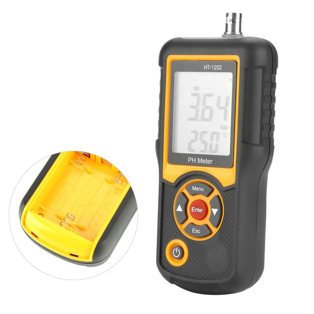 Hti Environmental Protection High Measurement Precision Digital Laboratory Ph Meter Ht-1202 Water Ph Monitor