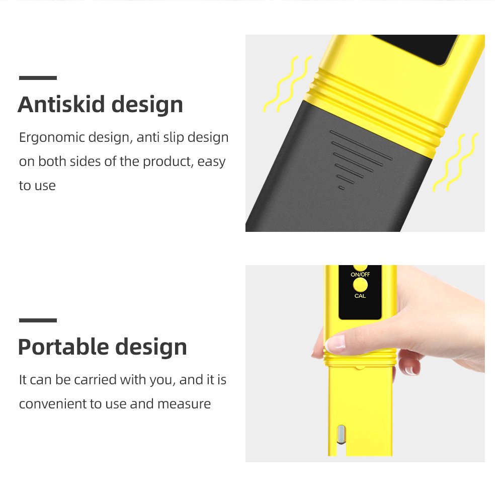 Digital 0.01 High Accuracy 0-14.0 PH Measurement Range ATC PH Meter for Drinking Water Pool Aquarium