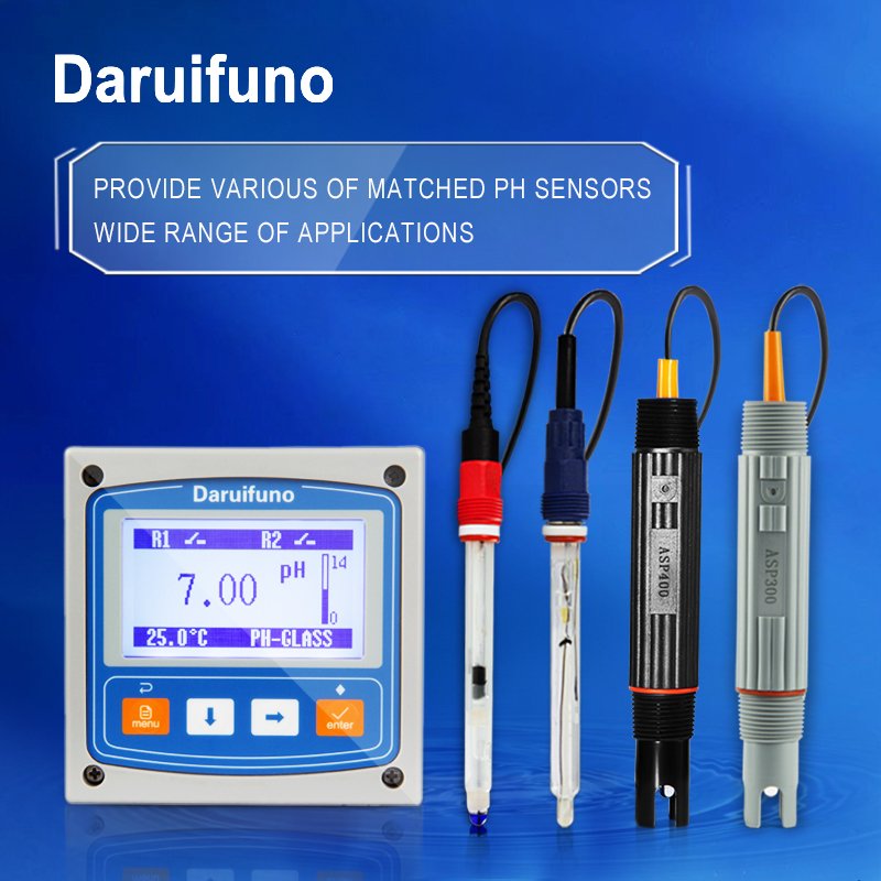 Automatic Dosing pH Controller Up and Down pH Meter Inline