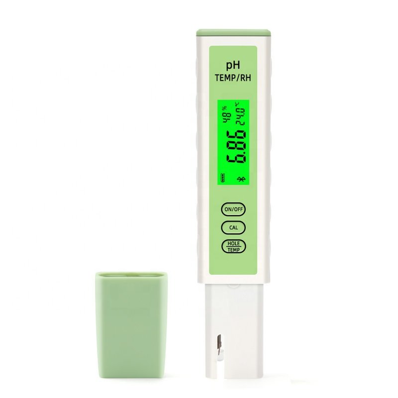 Newest Smart Blue tooth PH/Temperature /Humidity Tester 3 in 1 PH Meter Powered by Mobile App