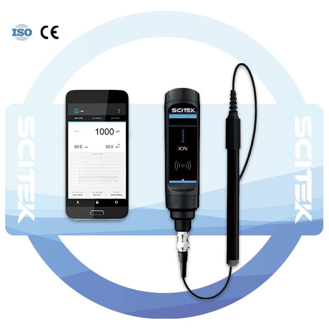 SCITEK Portable Ion Meter pH, ions, mV/ORP for liquid or semi-solid materials
