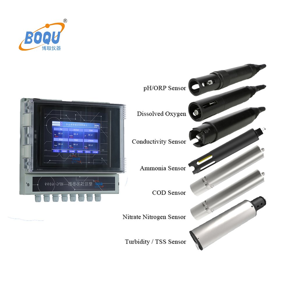 MPG-6099 Pulp Paper Pulp Paper pH COD TSS Debit flow NH3-N Ammonia nitrogenportable water quality analyzer