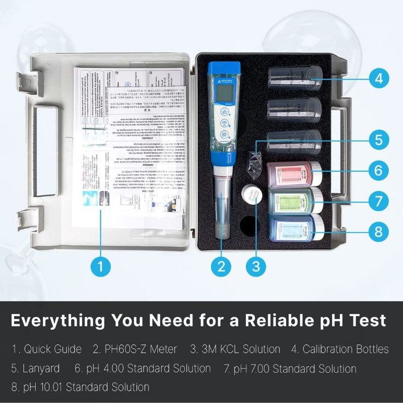 Smart Spear pH Tester Kit For Food And Solid Sampling pH Bluetooth Wireless Data Storage pH Meter With Mobile App